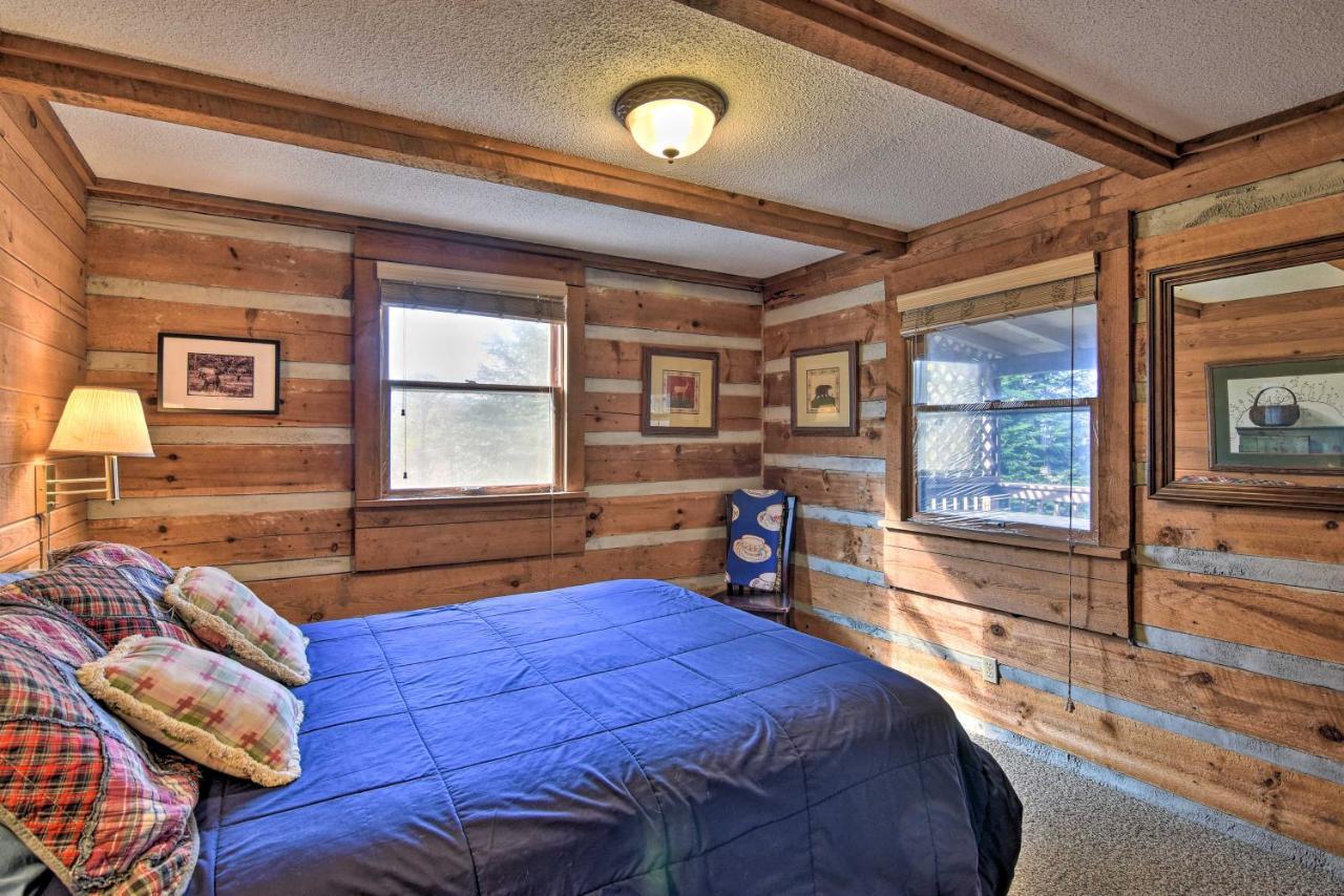 Villa Cozy Cabin With Hot Tub And Smoky Mountain Views! à Bryson City Extérieur photo