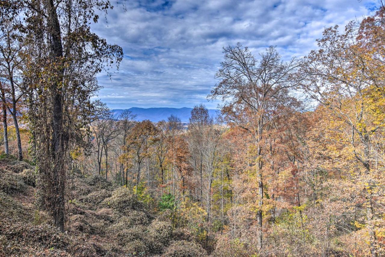 Villa Cozy Cabin With Hot Tub And Smoky Mountain Views! à Bryson City Extérieur photo