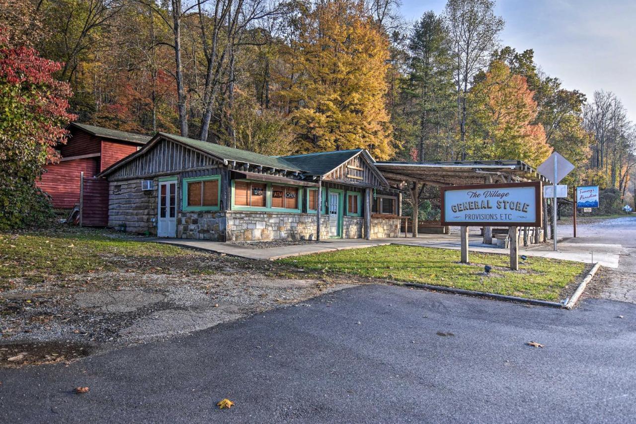 Villa Cozy Cabin With Hot Tub And Smoky Mountain Views! à Bryson City Extérieur photo